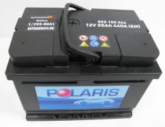 POLARIS 12V 55Ah 440A Jobb+ gondozásmentes autó akkumulátor akku